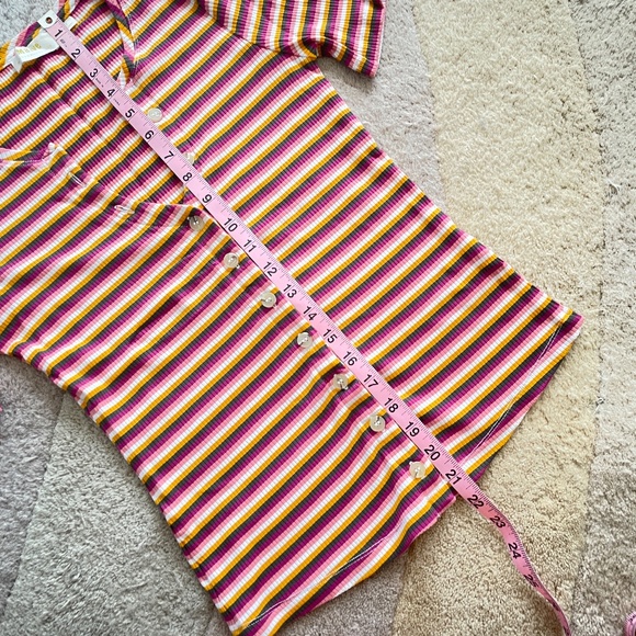 Maeve Anthropologie ribbed striped top size XS - Picture 10 of 10
